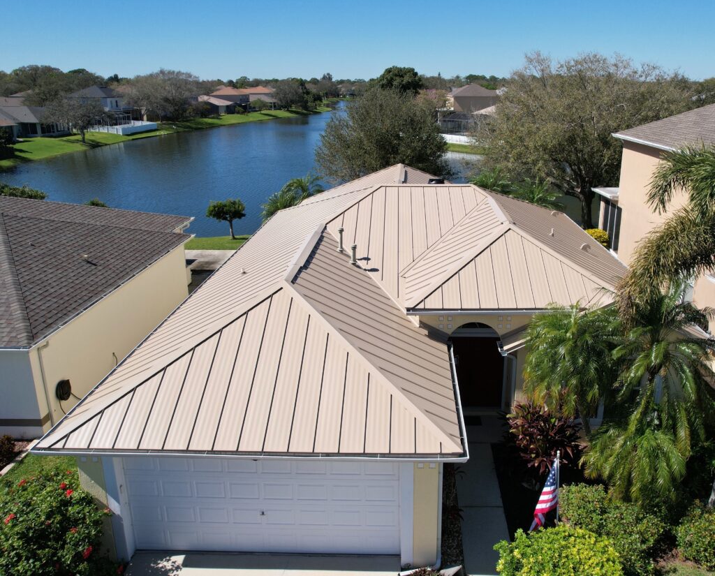 Metal Roof on a Florida home